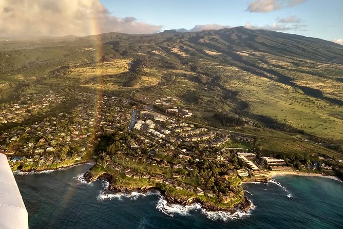 Maui Circle Island-PRIVATE-Air Tour for 2-5: Waterfalls & Lava! - Lava fields and the foot of Haleakala