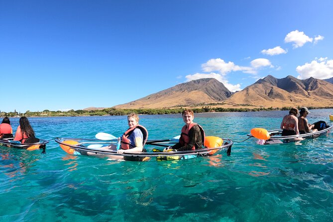 Maui Clear Kayak and Snorkel Tour: Swim with turtles (Makena) - Turtle Town, tropical fish, and the optional snorkel