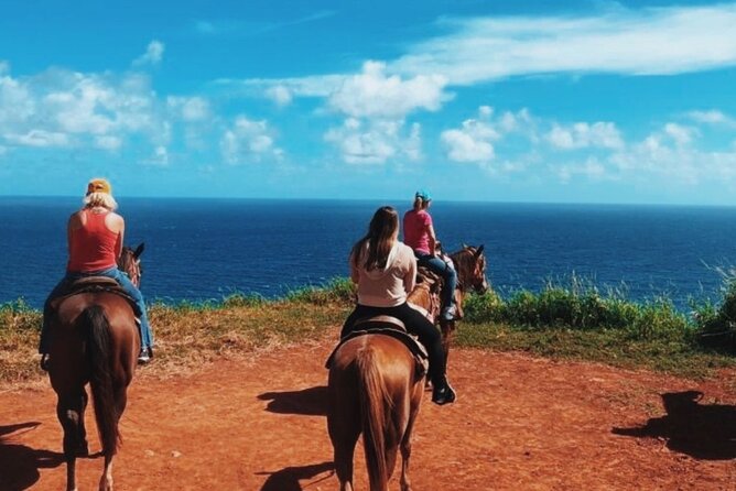Maui Horseback Adventure at Circle M Ranch With Real Cowboys - Across the Pastures Toward Waihee Valley