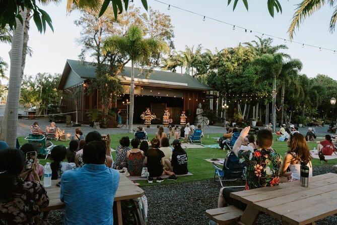 Maui Hula Show: Hula and Fire Dancing at South Maui Gardens - Dinner at the food trucks