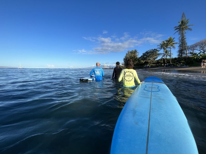 Maui Lahaina Group Surf Lesson - Fitness, age, and comfort in the water