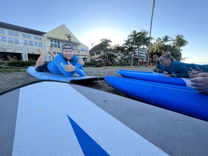Maui Lahaina Group Surf Lesson - From 505 Front Street to the beach