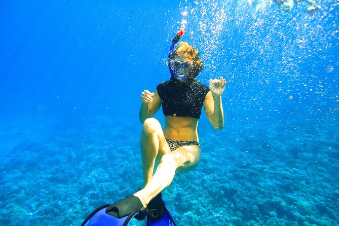 Maui: Molokini & Turtle Town Snorkel & Waterslide Adventure - The waterslide changes the mood