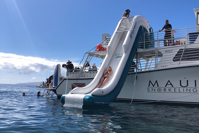 Maui: Molokini & Turtle Town Snorkel & Waterslide Adventure - Turtle Town gives you a second water stop