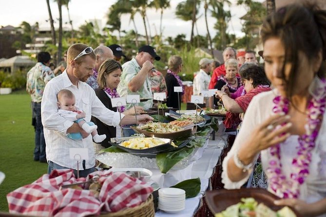 Maui Nui Luau at the Sheraton Maui Resort & Spa - Rain, wind, and the indoor version