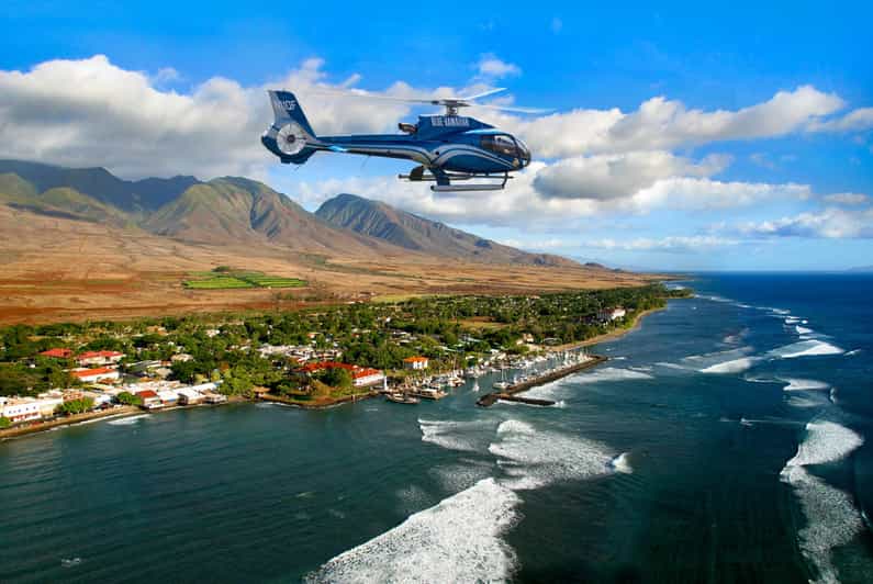 Maui: Waterfalls of West Maui and Molokai Helicopter Tour - Returning along Kaanapali and Kapalua
