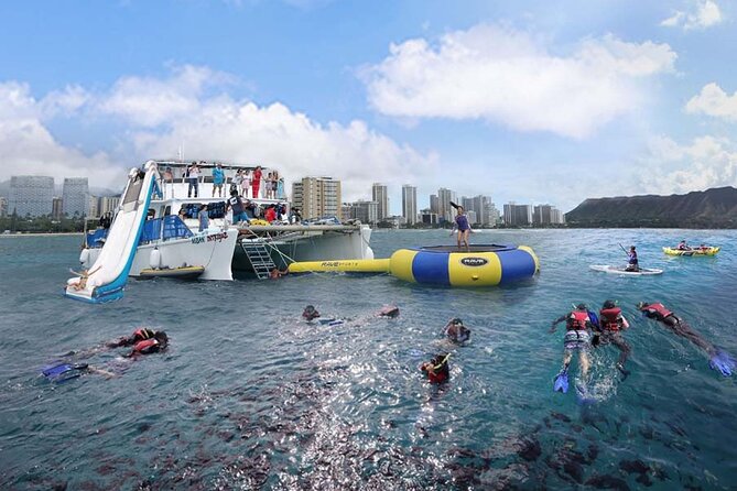 Oahu 5-in-1 Deluxe Cruise: Turtle Snorkeling & Ocean Activities - Starting at Kewalo Basin Harbor