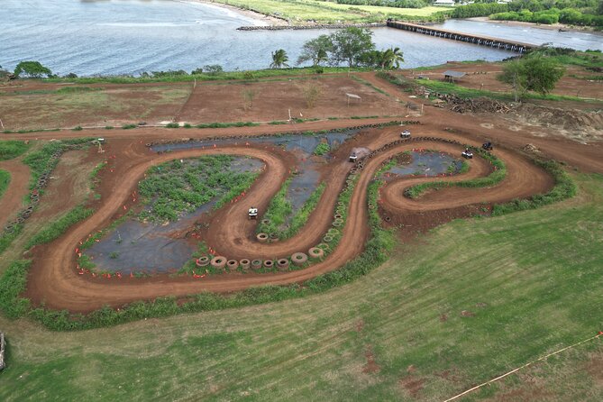 Oahu Beachfront ATV Adventure and Farm Tour - Riding across the Waialua farm