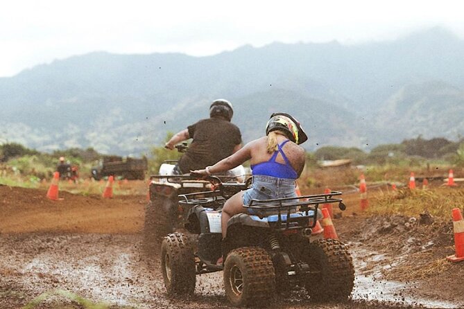 Oahu Beachfront ATV Adventure and Farm Tour - The shoreline planting adds a useful purpose