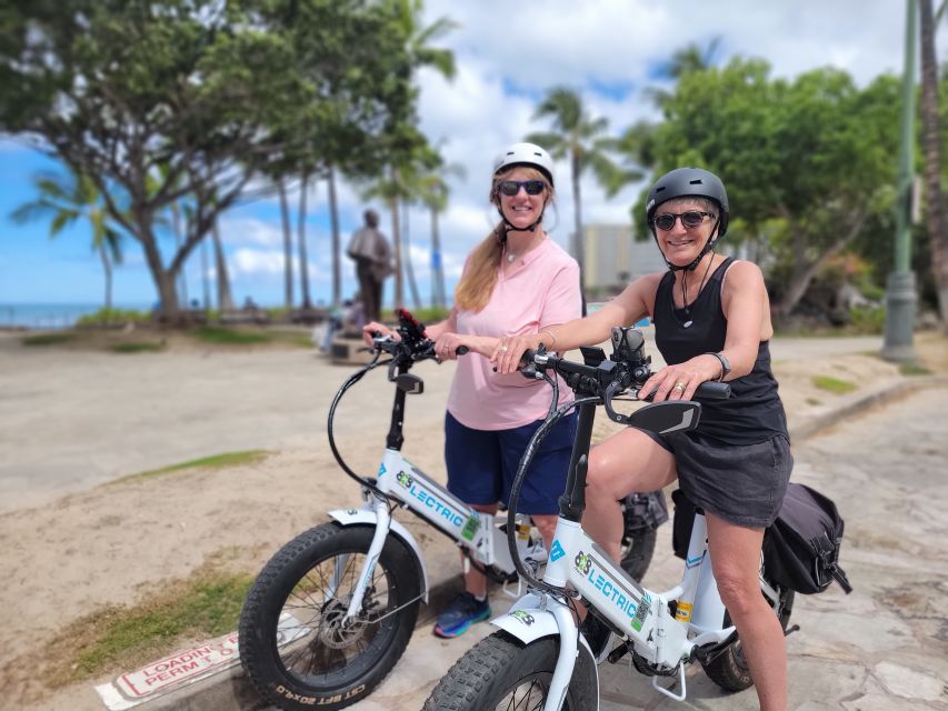 Oahu: Diamond Head E-bike Scenic Ride - Kapiolani Park and the first climb