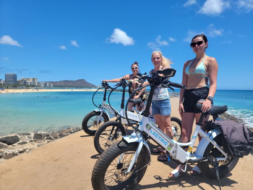 Oahu: Diamond Head E-bike Scenic Ride - Amelia Earhart Lookout and the coast
