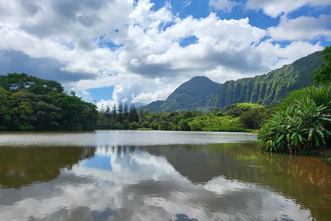 Oahu Fun Circle Island Tour With Pickup - Macadamia samples and Kualoa movie country