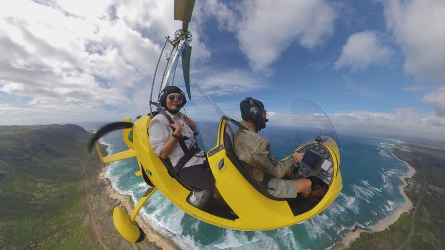 Oahu: Gyroplane Flight over North Shore of Oahu Hawaii - What the $275 price includes