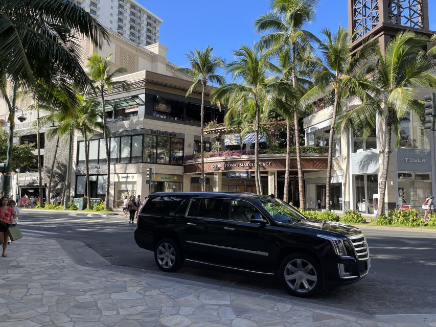 Oahu: Honolulu Airport Private by Escalade SUV - Why a private SUV can make sense for five people