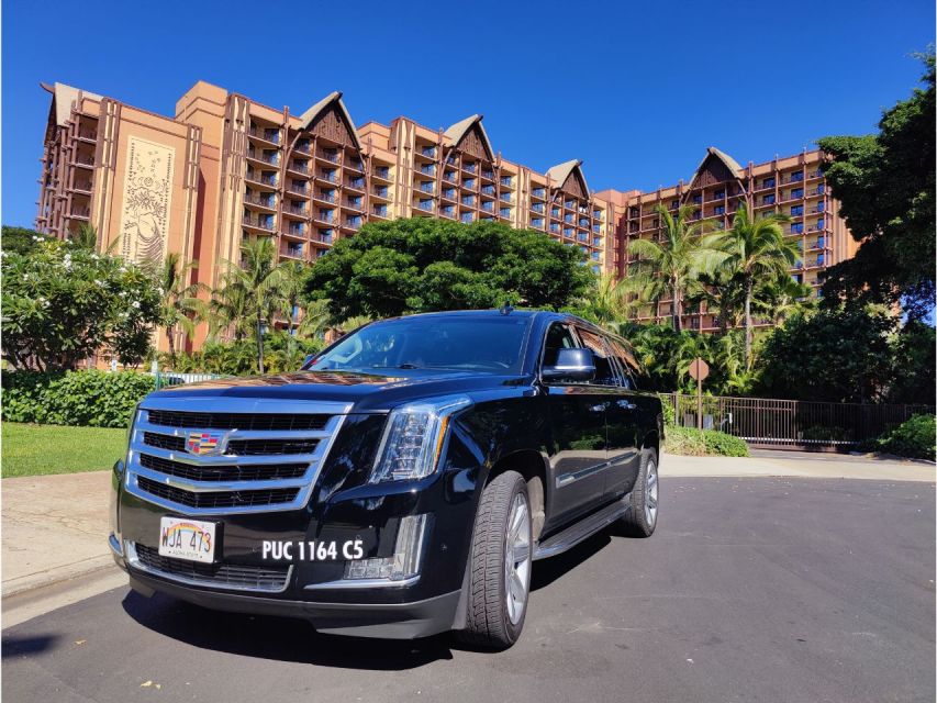 Oahu: Honolulu Airport Private by Escalade SUV - The meet-and-greet details that matter