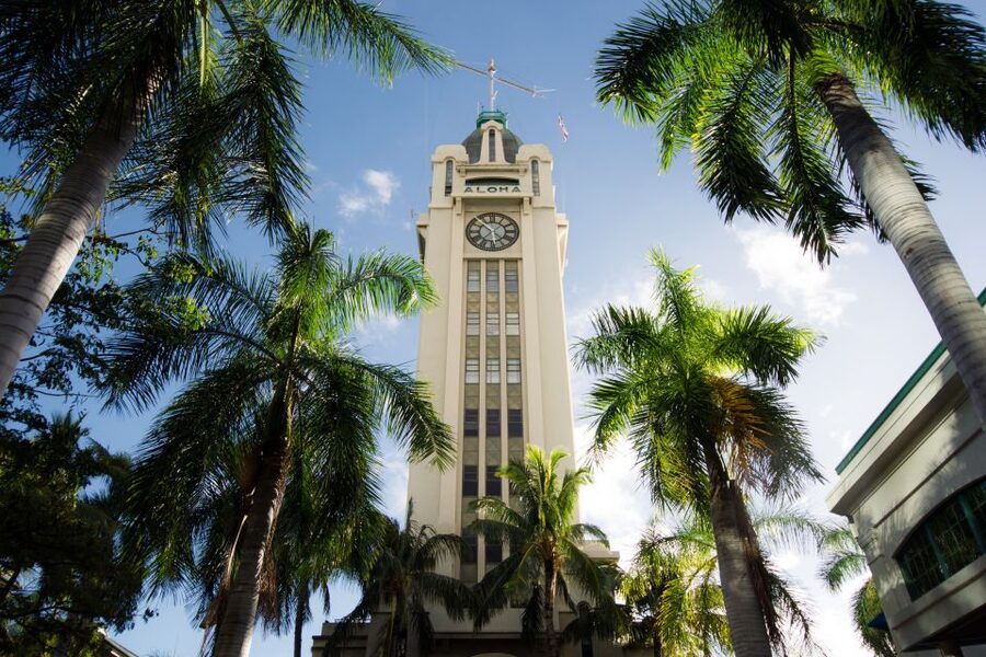 Oahu: Ka Moana Luau Dinner and Show at Aloha Tower - The Sword of Fire finale
