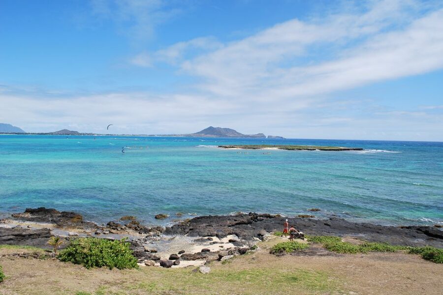 Oahu: Kailua Guided Kayak Excursion with Lunch - Lunch with views of volcanoes and the Koolau Range
