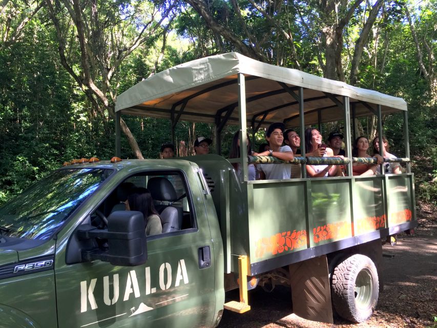 Oahu: Kualoa Movie Sites, Jungle, and Buffet Tour Package - Timing, transport, and the check-in plan