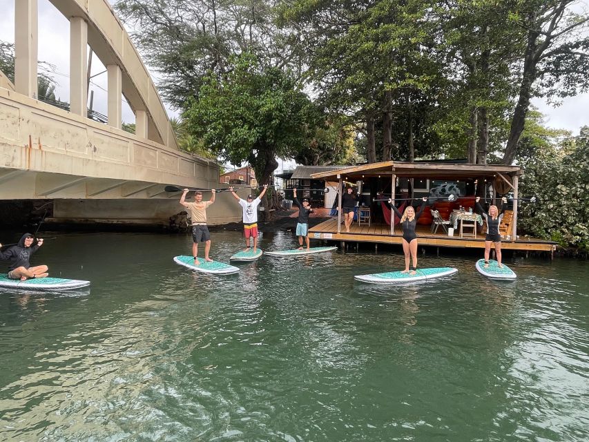 Oahu: North Shore Haleiwa Paddleboard River Adventure - Starting beside Haleiwa’s Rainbow Bridge