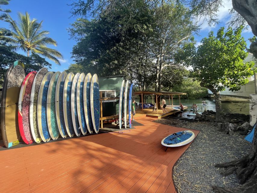 Oahu: North Shore Haleiwa Paddleboard River Adventure - A gentle paddle through the Anahulu River