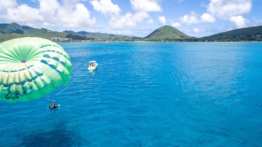 Oahu: Parasail on Maunalua Bay with Diamond Head Views - Key points to know before booking
