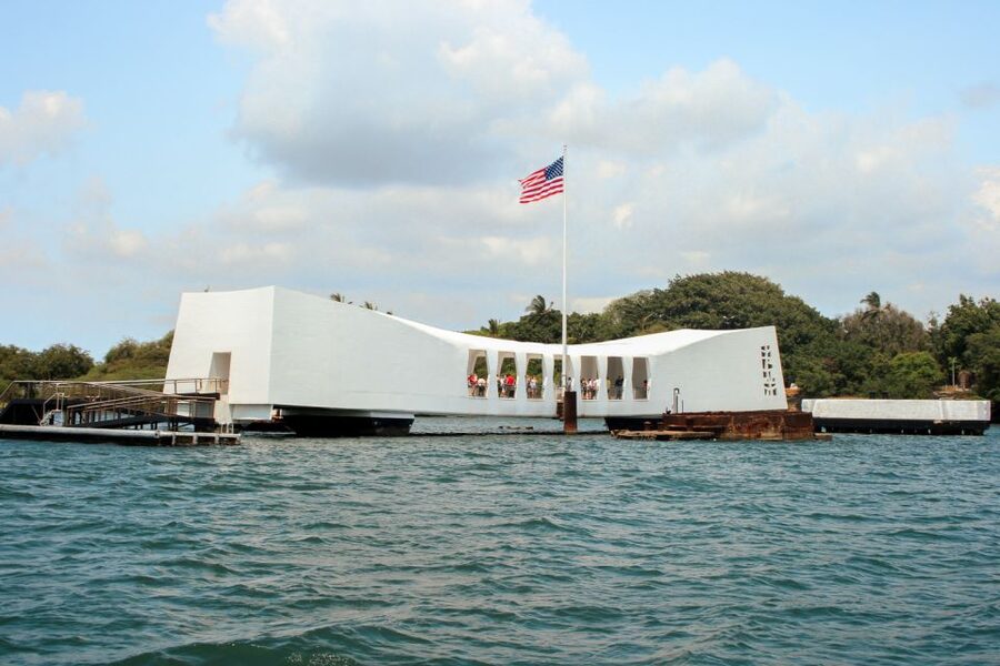 Oahu: Pearl Harbor, USS Arizona, and City Highlights Tour - The USS Arizona Memorial is the emotional center