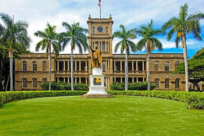 Oahu: Pearl Harbor USS Arizona Memorial & Battleship Missouri - Punchbowl Crater adds a quiet Honolulu viewpoint