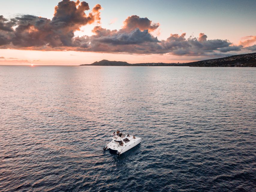 Oahu: Private Catamaran Sunset Cruise & Optional Snorkeling - What the $799 price really buys you