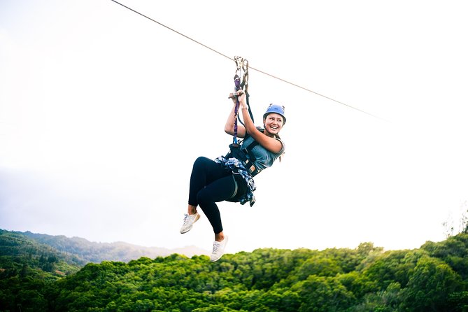 Oahu's North Shore: 8-Line Zipline Adventure - The ATV ride up the mountain
