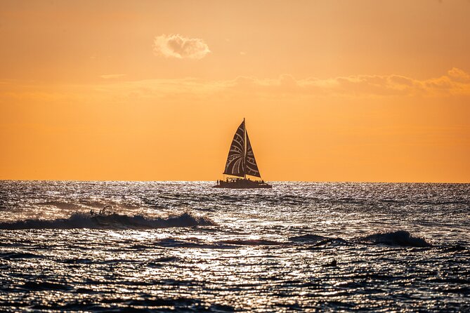 Oahu's Waikiki Coast: Moana’s Sunset Cocktail Sail - The view is the main event