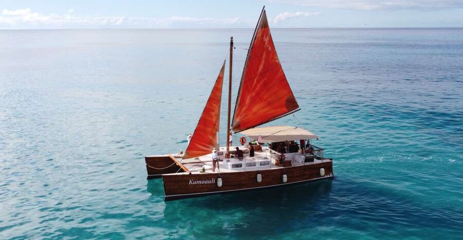 Oahu: Traditional Canoe Sunset Cruise with Dinner - Starting at Kewalo Harbor with an ‘oli welcome