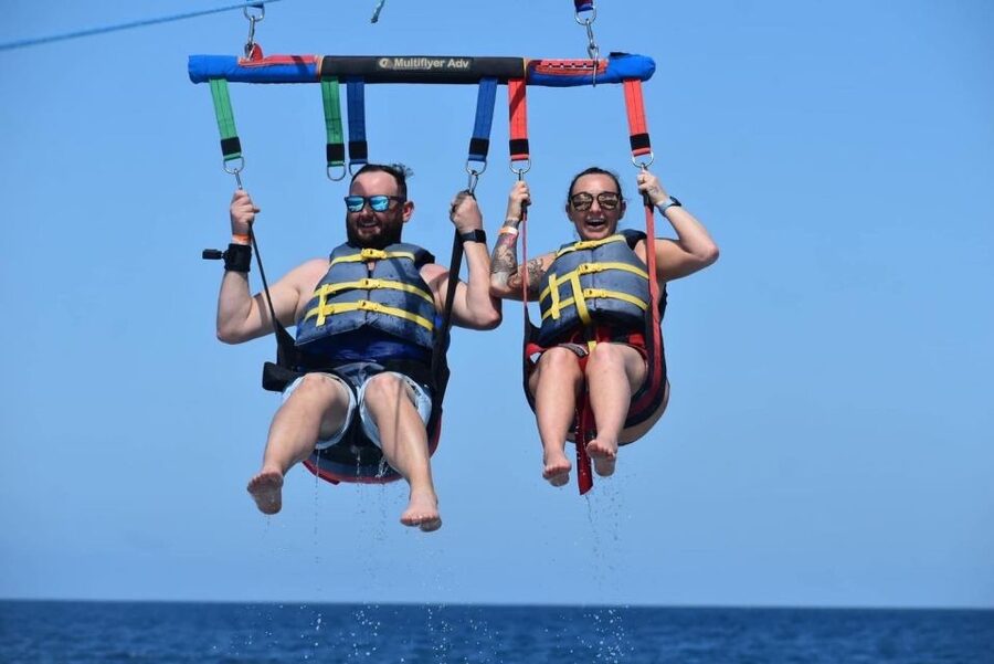 Oahu: Waikiki Parasailing - The boat ride sets the pace