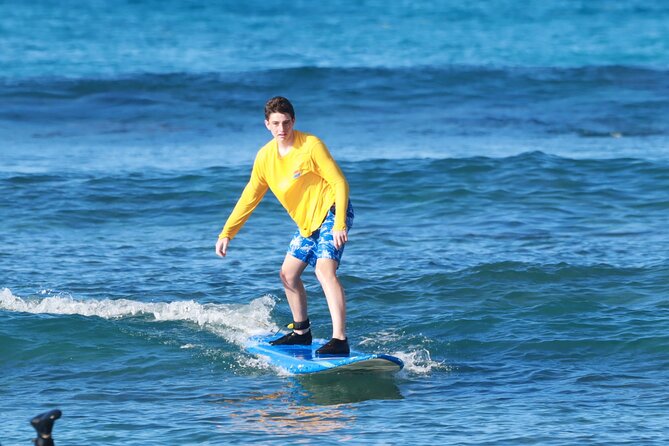 Open Group Surfing Lesson in Waikiki, Hawaii - Waikiki Beach: a forgiving place to learn