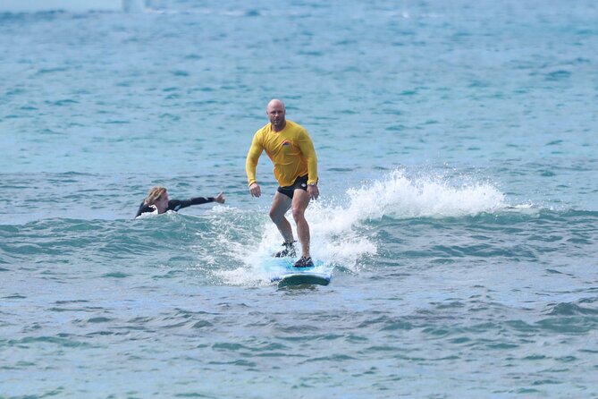 Open Group Surfing Lesson in Waikiki, Hawaii - Gear, lockers, and what the $112.31 covers