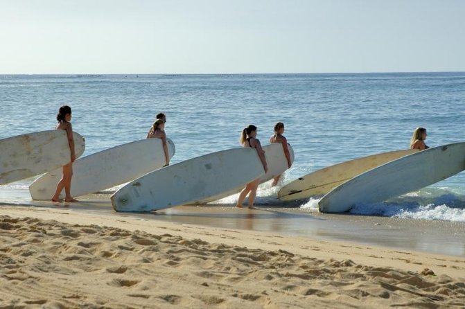 Outrageous Surf ScHool Lesson on Lahaina Side - What happens before you enter the water