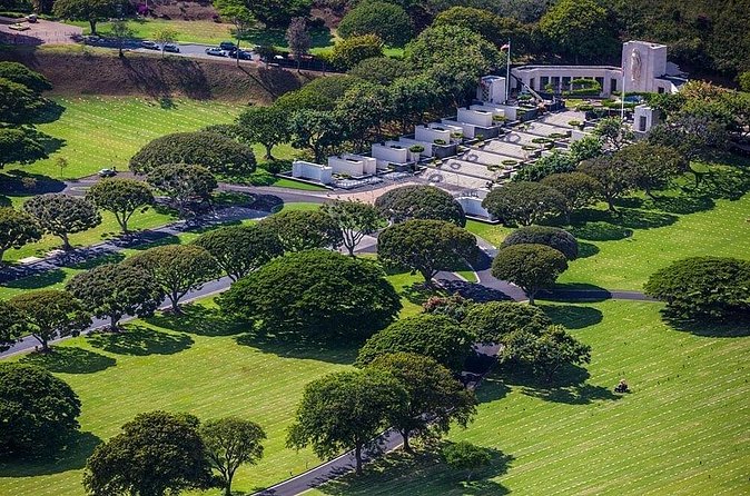 Pearl Harbor, National Memorial Cemetery and Honolulu City Tour - Downtown Honolulu adds royal and religious history
