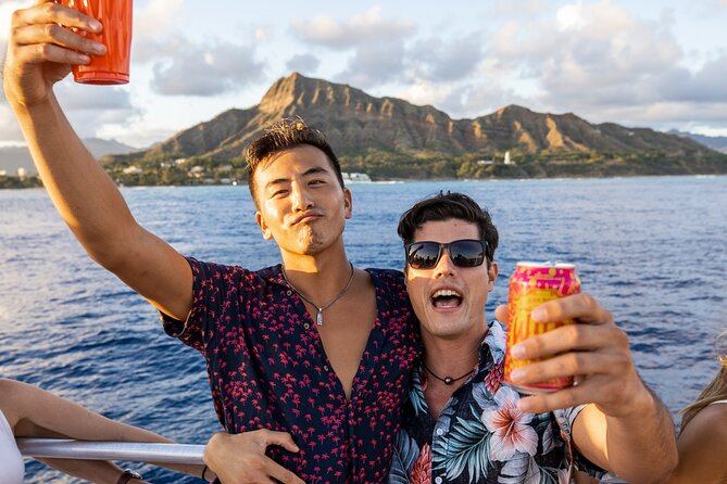 Premier Waikiki Sunset Party Cruise with Live DJ and Full Bar - The Crew Makes a Real Difference