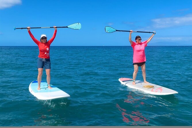 Private Beginner Paddleboard 101 Lesson: Makena Landing! - The guides shape the experience