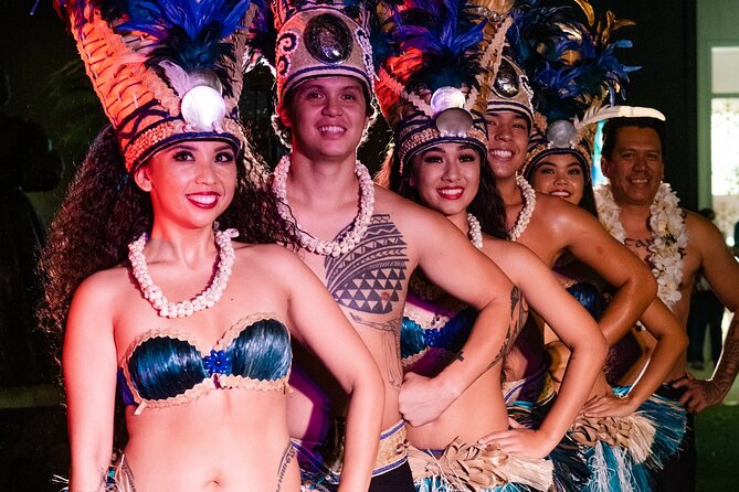 Queens Waikiki Luau with Dinner Buffet and Cultural Activities - Hula, Polynesian dance, and the fire knife finale