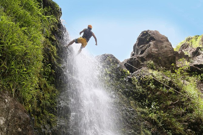 Rappel Maui Waterfalls and Rainforest Cliffs - The Garden of Eden setting