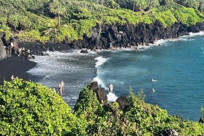 Road To Hana Black Sand Beach Waterfalls & Turtles Tour