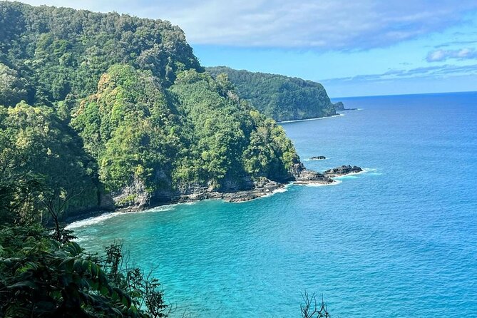 Road To Hana Black Sand Beach Waterfalls & Turtles Tour - Van comfort, drinks, and motion sickness