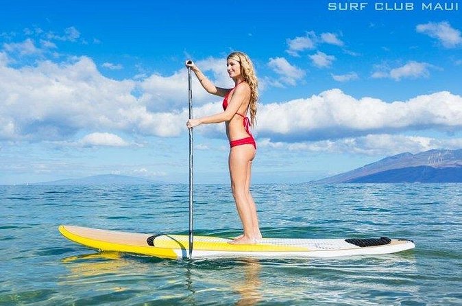 Semi Private Stand Up Paddle Boarding (SUP) Class at Kalama Beach in Kihei - The instructors make the difference