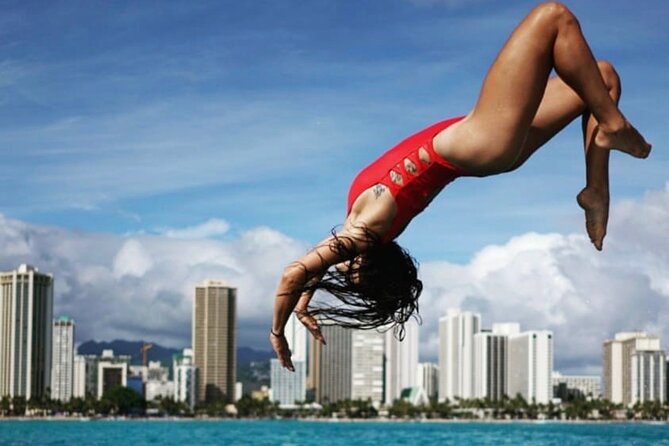 Sunset Boat Cruise: Swim and Cruise Waikiki - Waikiki Bay from the water
