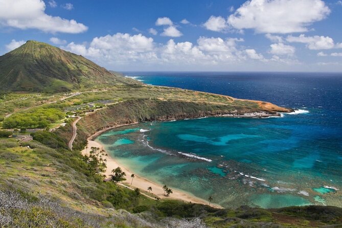 Tour of North Shore & Waimea Waterfall - Diamond Head and the first coastal views