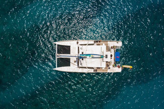 Waikiki Catamaran Snorkel Sail with Lunch: Turtles Guaranteed - The Turtle Canyon stop lasts about an hour