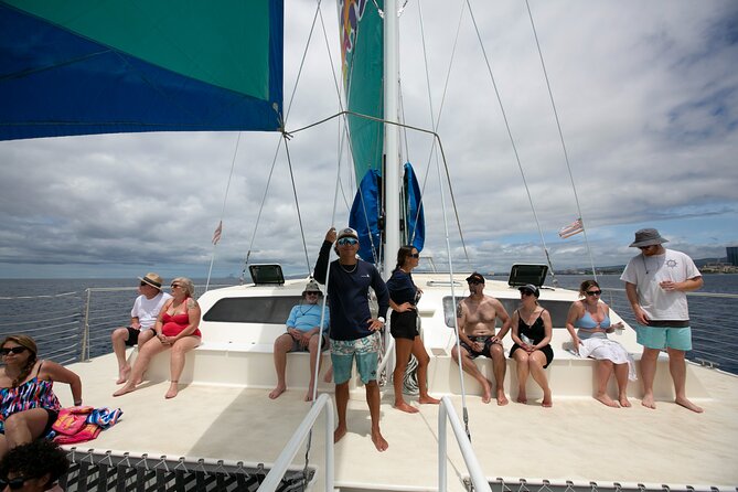 Waikiki Catamaran Snorkel Sail with Lunch: Turtles Guaranteed - Lunch, drinks, and the return to shore