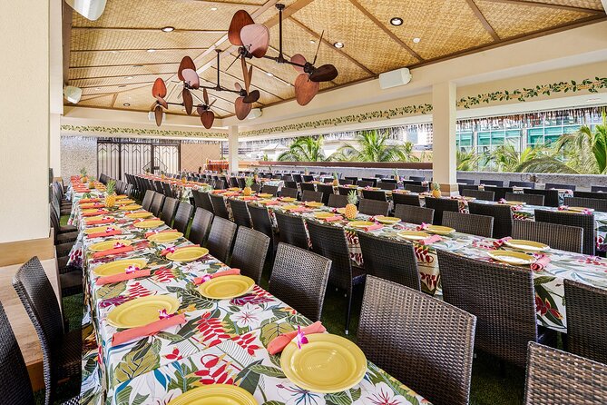 Waikiki Luau Buffet with Optional Rock-A-Hula Show Ticket - Choosing standard, VIP, or Green Room access