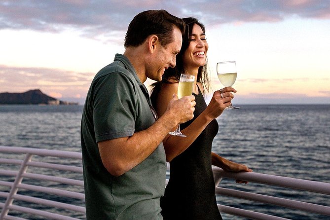 Waikiki Sunset Cocktail Cruise aboard the Majestic by Atlantis - Sunset views, photography, and the Waikiki skyline