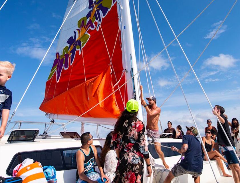 Waikoloa Catamaran Snorkel & Sail Adventure with Lunch - Key points at a glance